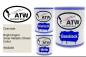 Preview: Chevrolet, Bright Argent Silver Metallic (Wheel Color), WA6248: 1L Lackdose + 1L Klarlack + 500ml Härter - Set, von ATW Autoteile West.